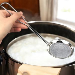 미세거름망 거품 불순물 제거 건지기 스텐 국자 소