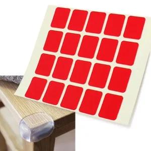 사각 투명 양면 테이프 초강력 17x22mm 거치대부착 (WFHP1QL)