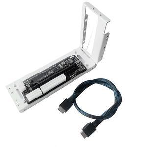 Oculink M.2 NVMe 노트북 GPU 케이스, 외장 그래픽 카드, 독, PCIE 4.0 X4 Gen4 ATX SFX 어댑터