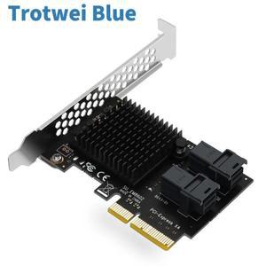 PCI Express X4 to SFF-8643 어댑터 라이저 카드, Chia 마이닝용 U.2 NVMe SSD용 확장 20 Gbps,