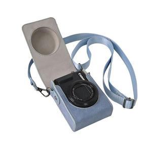 [누리사진관]PU 가죽 카메라 가방 케이스 Canon SX740 HS G7X Mark II 소니 호환용 ZV1II ZV1F ZV1M2 Lumix