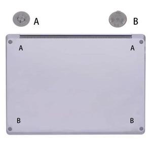 JCD 1 조각 교체 Microsoft Surface Laptop 3 4 5 하단 케이스 풋 패드 1867 1951 슬리버 블랙