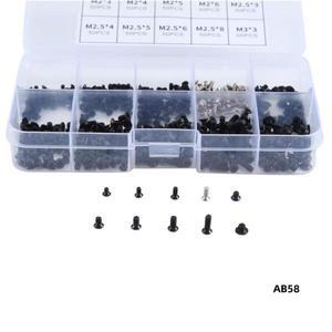 1000Pcs 스테인레스 스틸 노트북 나사 키트 M2, M3 IBM HP Mac Dell Lenovo SAMSUNG Sony Toshiba Gateway
