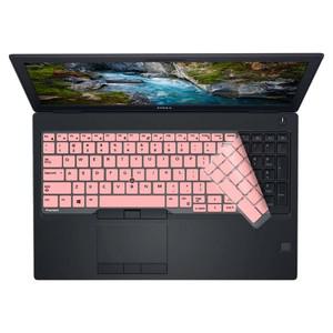 호환품 델래티튜드 5580 E5550 정밀 M5520 용 15.6 인치 M7510 17.3 노트북 키보드 커버 스킨