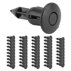 Nb-6mm x 12mm 플라스틱 리벳 자동차 푸시 클립 50개