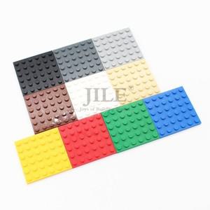 Moc 3958 크리에이티브 소형 베이스 플레이트, DIY 빌딩 블록 벽돌, 조립 건축 완구와 호환 가능, 6x6, 10