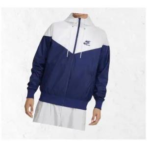 [나이키]NIKE 우븐 윈드러너 라인드 자켓 M - 화이트 블루 보이드 HJ2041-100 HJ2041-100 169745