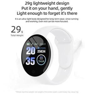 Xiaomi D18 Smartwatch 원형 컬러 스크린 다중 스포츠 모드 통화 정보 알림 사진 촬영 음악 스마트 팔찌