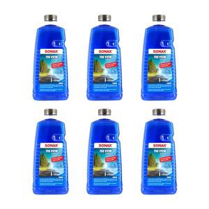 소낙스 더 뷰 에탄올 워셔액, 2L, 6개