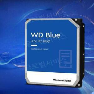 WD 웨스턴 디지털 4t HDD 8t 6t 4TB 2TB 1TB 블루