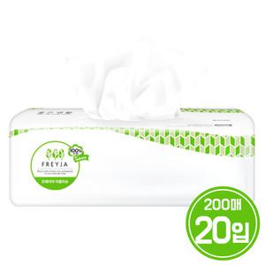좋은생활 프레이야 팝업 미용티슈 200매 20입
