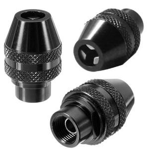 Dremel 유선 로터리 도구 용 0.3-3.2mm 멀티 드릴 척 열쇠가없는 비트 어댑터 변환기 (콜레트 변경 없음)