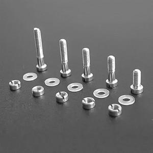 M2.5 카트리지 장착 나사 LP 비닐 레코드 플레이어 Rapair 도구 용 범용 알루미늄 18.5MM