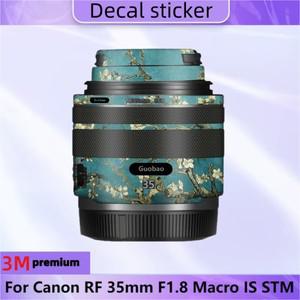 Canon RF 35mm F1.8 매크로 IS STM 렌즈 스티커 보호 스킨 데칼 필름 안티 스크래치 코트 RF35/1.8