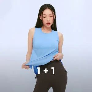 [젝시믹스] 아이스페더 컴포트 슬리브리스 1+1 (XFK2TE1002)