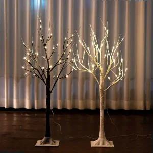 LED전구 자작나무 크리스마스트리 90cm