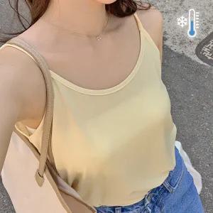 핫핑 쫀쫀쿨링 스판 끈나시