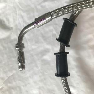 바이크 오토바이 PTFE  보어 스테인리스 스틸 편조 디스크 브레이크 호스 클러치 라인 키트 피팅 포함