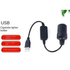 1pc 5V 2A USB 12V 담배 라이터 소켓 남성 여성 어댑터 변환기 자동차 전자 액세서리