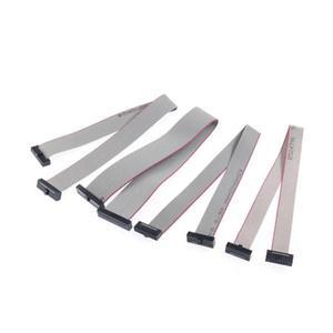 JTAG IDC 커넥터 그레이 플랫 리본 데이터 더블 케이블 아두이노용 1.27mm 피치 20cm 24p 64 핀 프린터