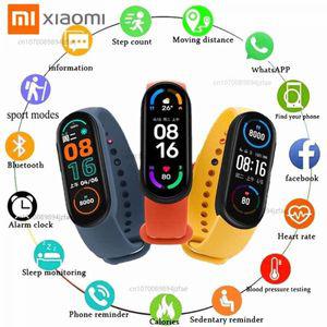 스마트 워치 손목 밴드 XIAOMI Mi 6 팔찌 NFC 블랙 블루투스 스포츠 심박수 혈액 산소 감지 Smart시계