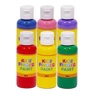 [MENPIL7Z_52GP]세트 핑거페인트 키즈맘아트 x 60ml 6색