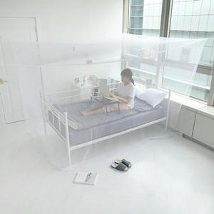 다인용 간편심플설치 차단 침대 장텐트 사각