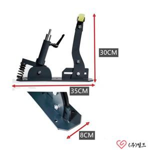 바느질 신발용 조절 가능한 브래킷 핸드 스티칭/신발 수리용 제작 홀더 베이스가 없는 도구