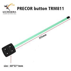 Precor 수리용 아이콘 스티커 빠른 시작 중지 버튼 키보드 TRM811 TRM832 TRM885 트레드밀 부품 1 개