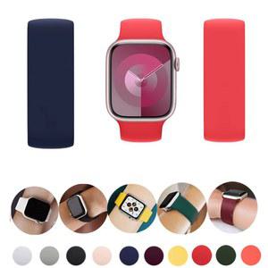 40MM 49MM 6 호환 7 46MM 38MM 41MM 실리콘 스트랩용 5 밴드 3 솔로 루프 팔찌 4 워치 애플워치 45MM 9 4선 8 2 42 울트라 10 44MM