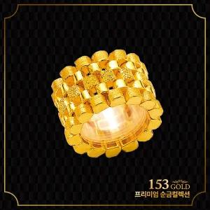 153 [최신]24K 순금 YEJ 776 로렉스 반지 18.75g 5돈