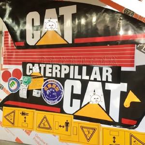 Caterpillar Cat 307 312 320 325 329 330c B D호환   자동차 로고 데칼 스티커 굴삭기 악세사리