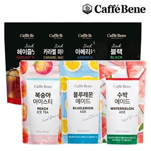 [카페베네]파우치 음료수 골라담기(커피/에이드/아이스티)
