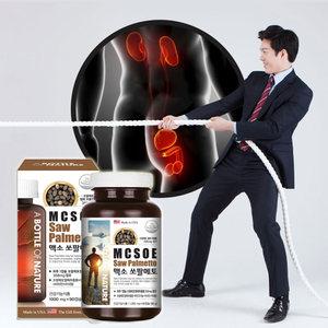 맥소 쏘팔메토 컴플렉스1000mg 90캡슐 영양제 소팔메토 옥타코사놀 아연 전립선건강의유지에도움