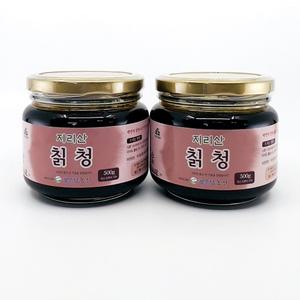 지리산 칡청 2병/칡조청 농축액 생강 즙 차 원액 칡차 효능