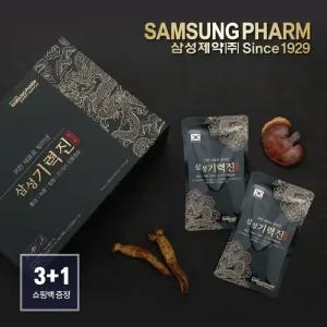 삼성제약 삼성기력진 (30포 x 4박스) 홍삼녹용 침향 건강즙