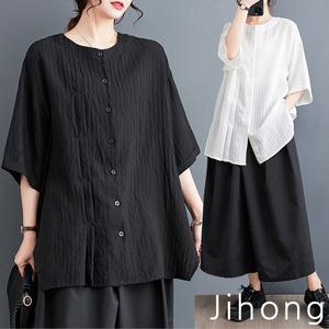 지홍 701 루즈핏 롱셔츠 블라우스 티 셔츠 모음 미시 마담 66 77 88