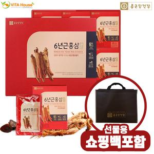 종근당건강 6년근 홍삼골드 80ml x 60개입 1박스 명절선물 부모님 추석 구정 V