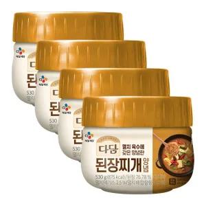 (CJ제일제당)다담 된장찌개양념 530G*4개