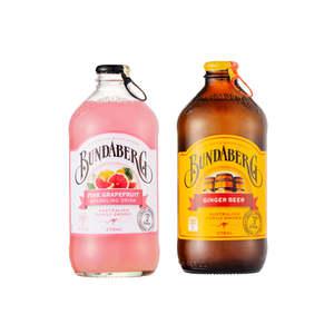 분다버그 2종(핑크자몽,진저비어) 375ml x 12ea