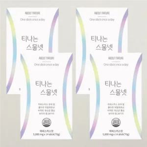 네추럴 티나는 콤부차 14포 x 4박스 코오롱제약 스물넷 히비스커스 호박팥차 콤부차