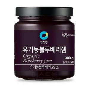청정원 유기농 블루베리쨈 300g
