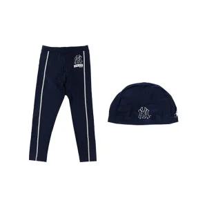 [엠엘비]MLB 키즈 포인트 수영복 팬츠+수모 71SW62831-50N
