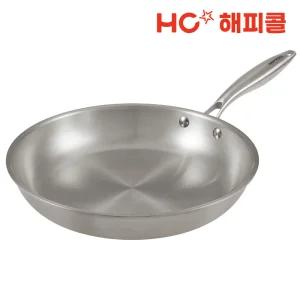 [본사직영] 해피콜 스테이 통3중 IH 스텐 프라이팬 28cm