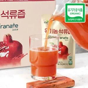에덴 고흥 유기농 석류즙 120ml x 15포 석류 음료