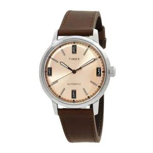 Timex 타이멕스 Marlin 오토매틱 샐먼 다이얼 남성용 시계 TW2W33800