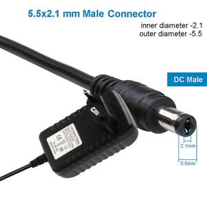 로봇 진공 청소기 전원 코드 충전기 전원 어댑터, 12V 18V 19V 22V 24V 25V 26V 27V 30V 36V 1A 1000MA