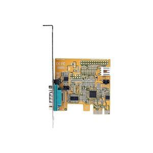 StarTech.com 1포트 PCI 익스프레스 시리얼 카드, PCIe-RS232(DB9) 인터페이스 PC 16C1050 UART, 스탠다드 /로우 프로파일 브래킷, COM 리텐션, 윈도우 /리눅스(11050-PC-SERIAL-CARD)