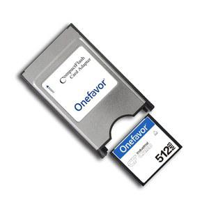 Cf 2 카드용 컴팩트 플래시-PCMCIA Ata 어댑터 CF-PC 카드 PCMCIA 어댑터(512MB CF 메모리 함께 제공)
