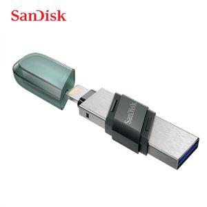 3.0 USB 메모리 3.2 드라이브 대용량 C타입 귀여운 Sandisk ixd0 OTG 플래시 64GB 라이트닝-펜 128G 256GB